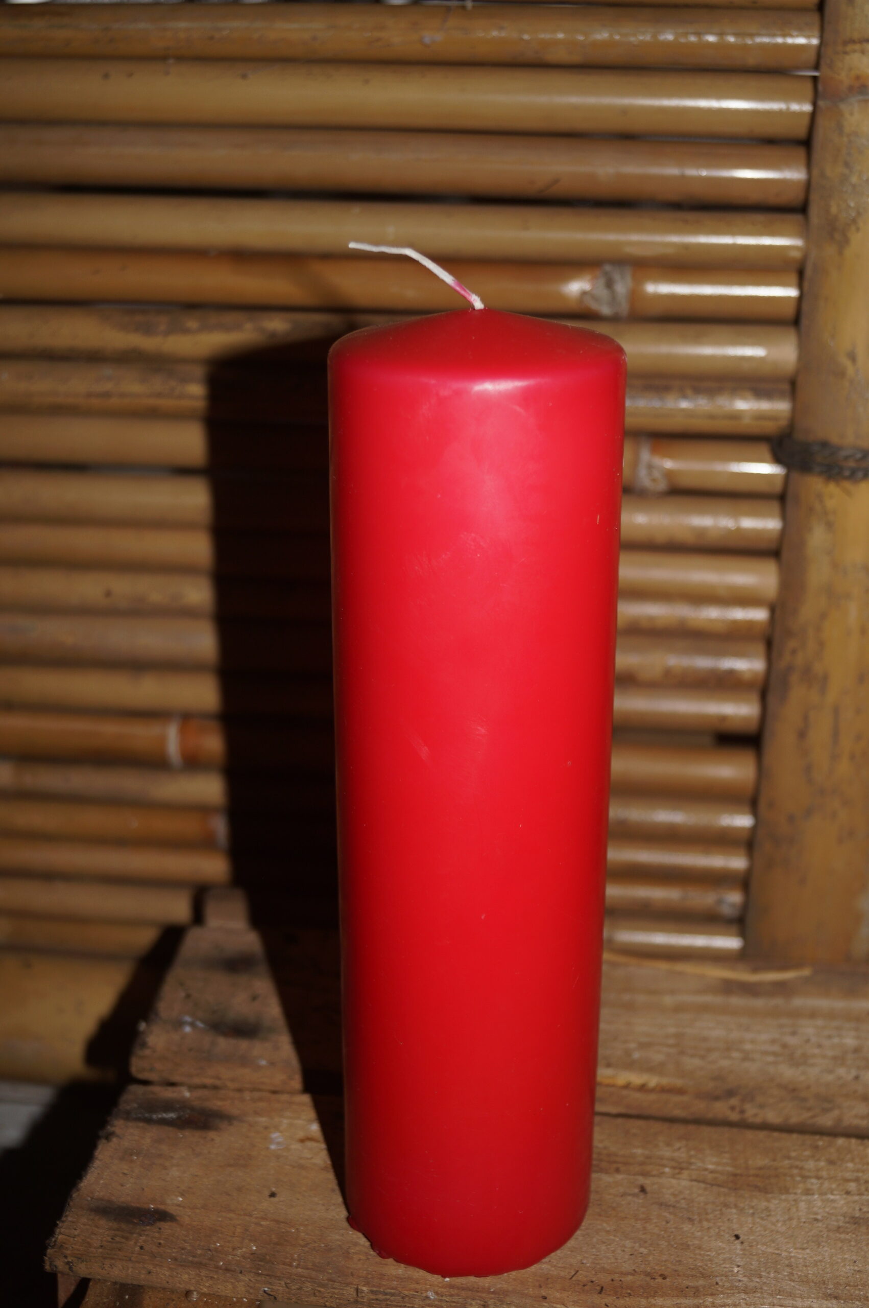 Bloklys Rød 7×24 cm