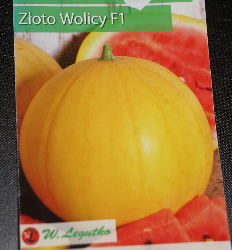Melon-Vandmelon Gul Skal (Citrullus lanatus 'Zloto Wolicy F1') Mængde: 0,4 Gram.