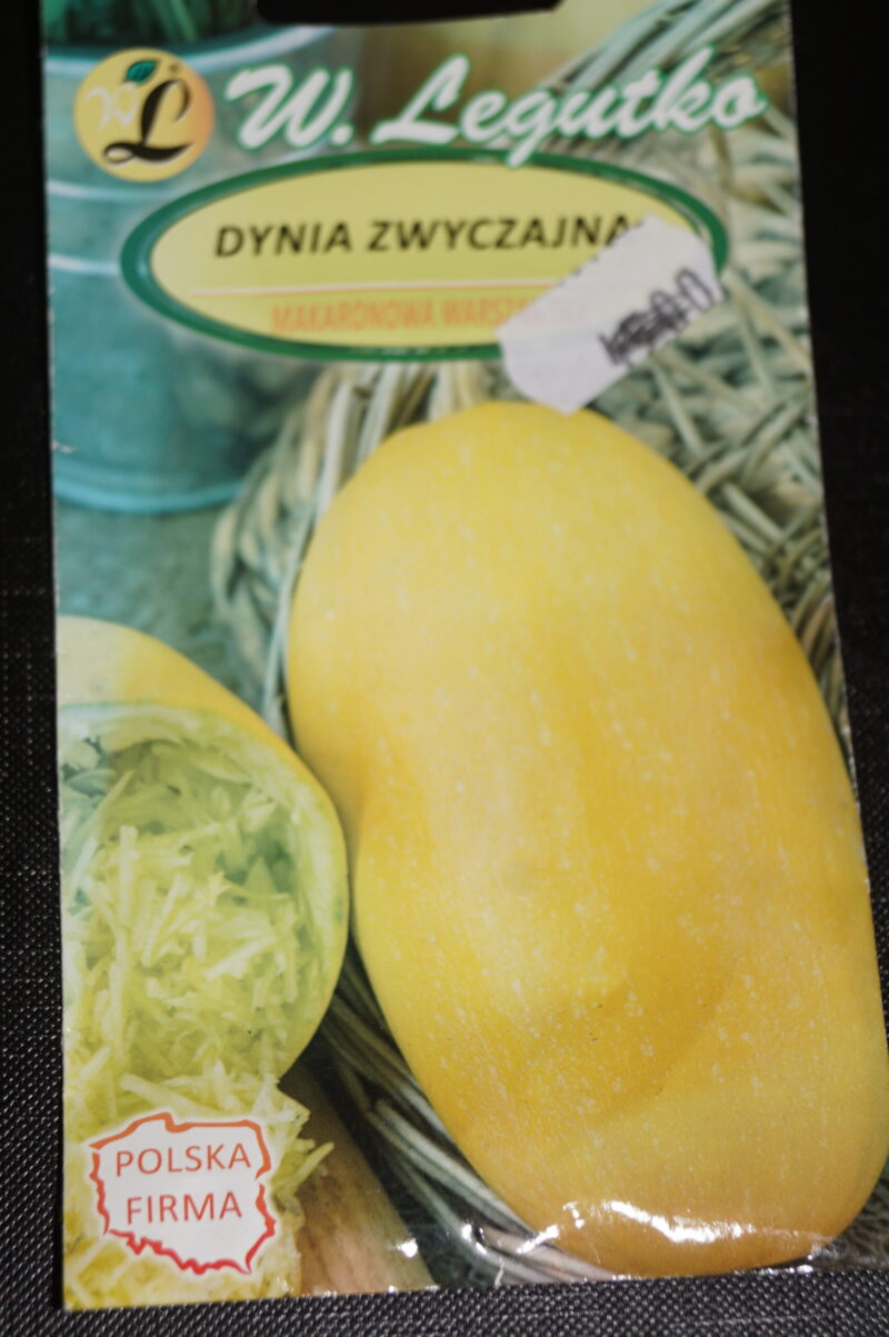 Spaghettisquash-Spaghettigræskar (Cucurbita pepo 'Makaronowa Warszawska') Mængde: ca. 2 Gram