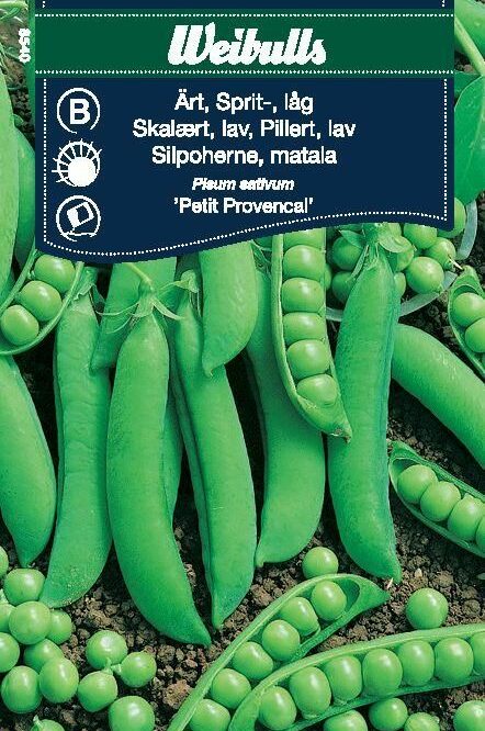 Weibulls Skalært Petit Provencal (Pisum sativum Petit Provencal)